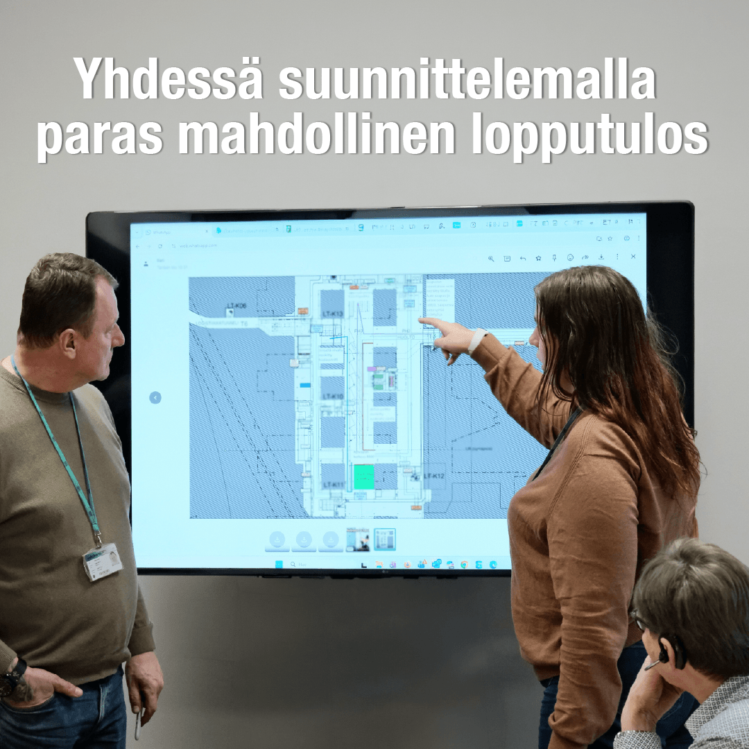 Yhdessä suunnittelemalla paras mahdollinen lopputulos